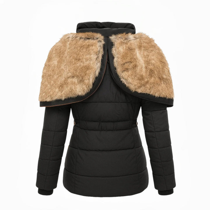 Women's Hooded Quilted Winter Coat