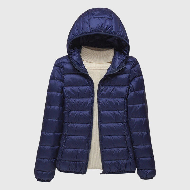 Ultra-Light Hooded Quilted Jacket