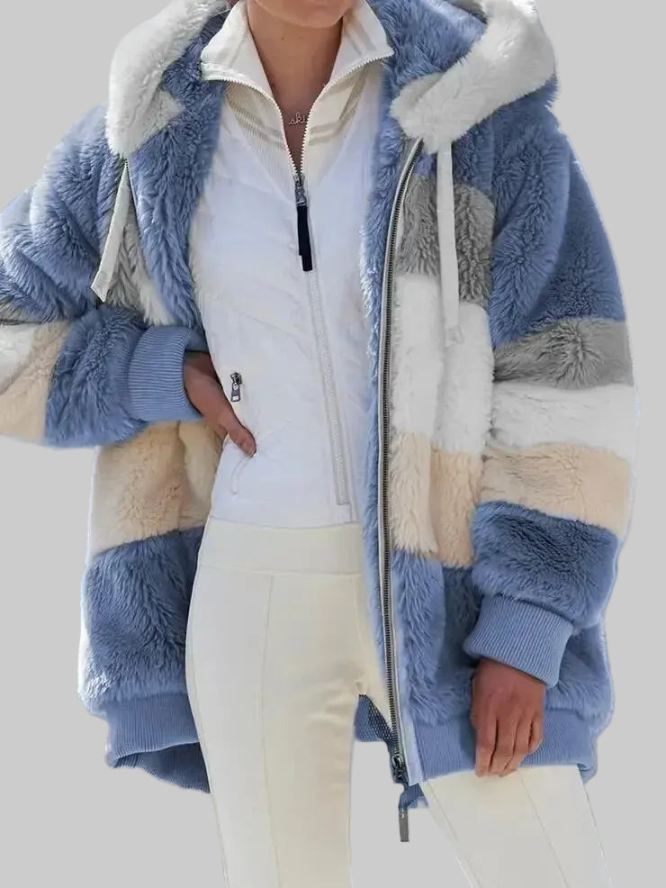 Hooded Zip Winter Jacket