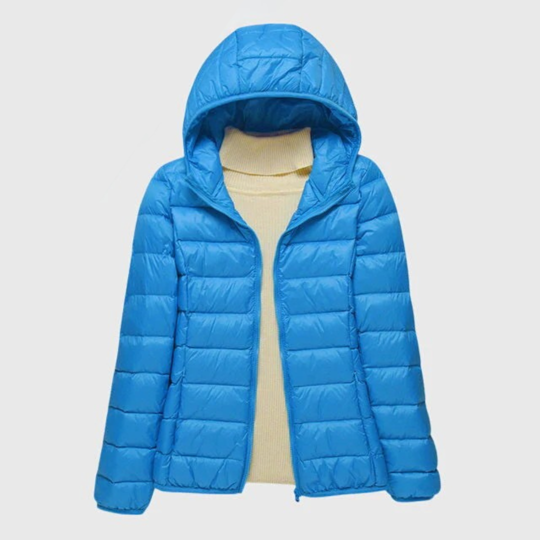 Ultra-Light Hooded Quilted Jacket