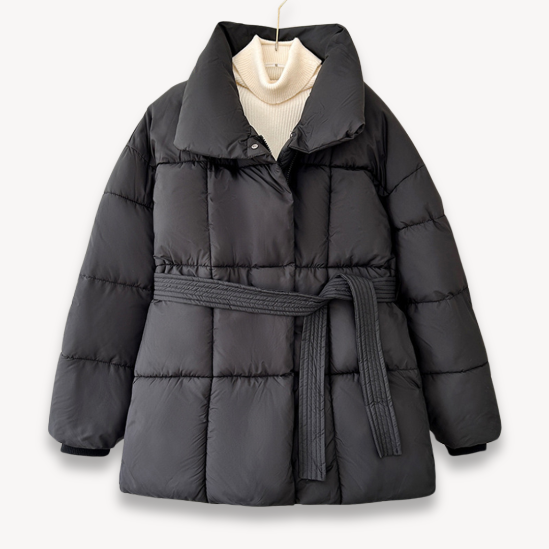 Women's Quilted High-Collar Puffer Jacket