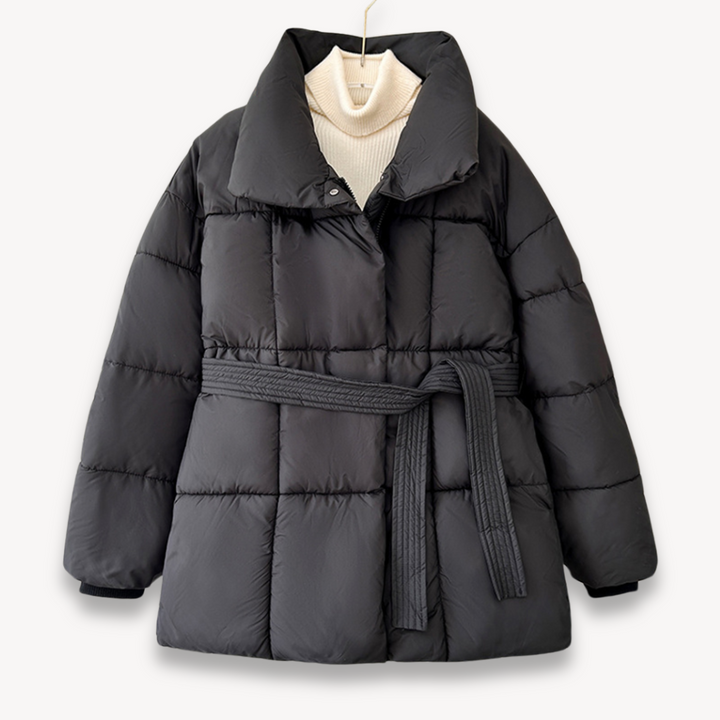 Women's Quilted High-Collar Puffer Jacket
