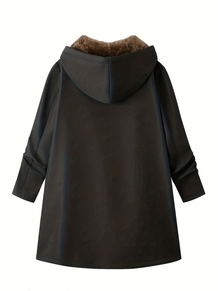 Women's Soft-Lined Hooded Longline Coat