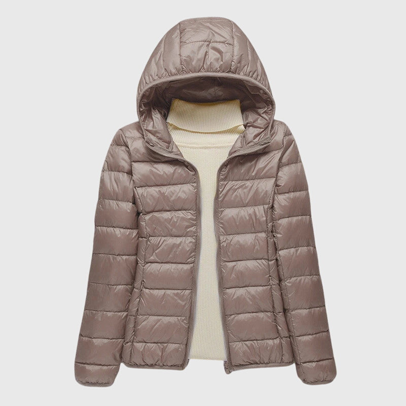 Ultra-Light Hooded Quilted Jacket