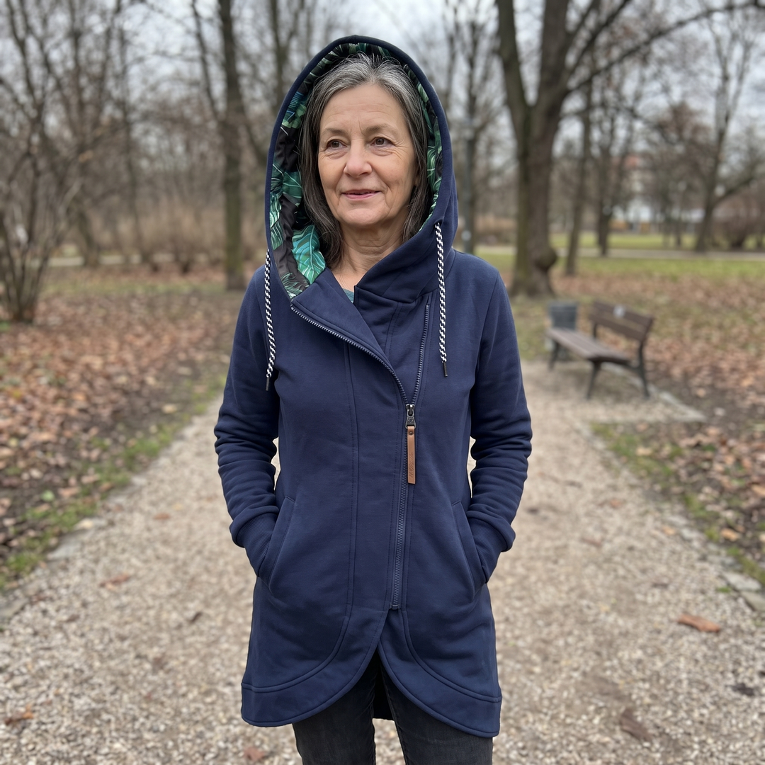 Women's Hooded Zip-Front Winter Parka