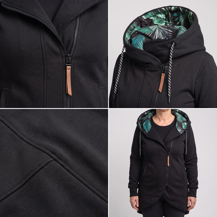 Women's Hooded Zip-Front Winter Parka
