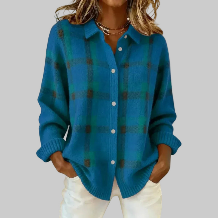 Heritage Check Cardigan