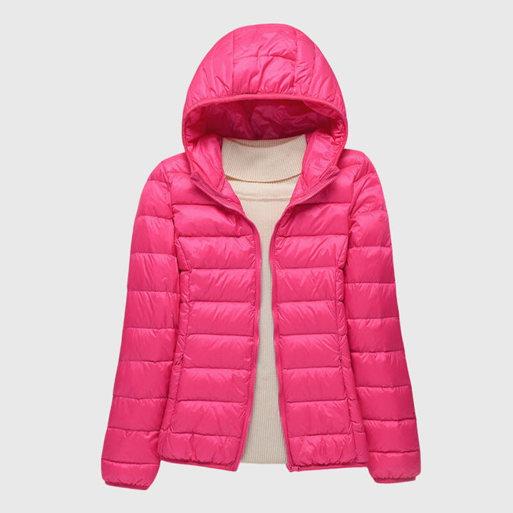 Ultra-Light Hooded Quilted Jacket