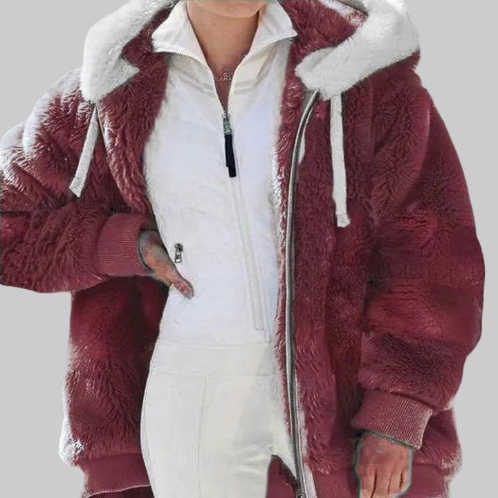 Hooded Zip Winter Jacket