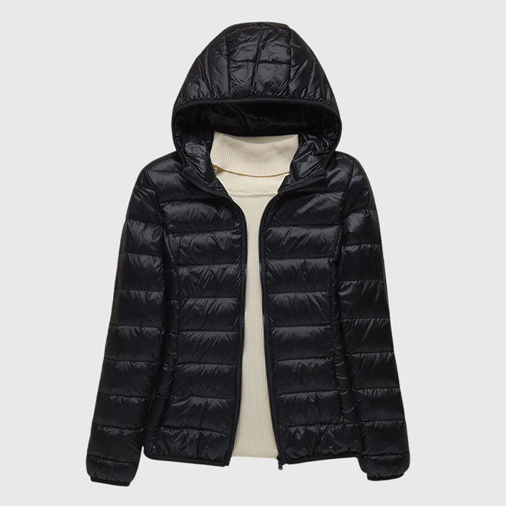 Ultra-Light Hooded Quilted Jacket