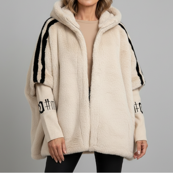 Hooded Faux Fur Jacket