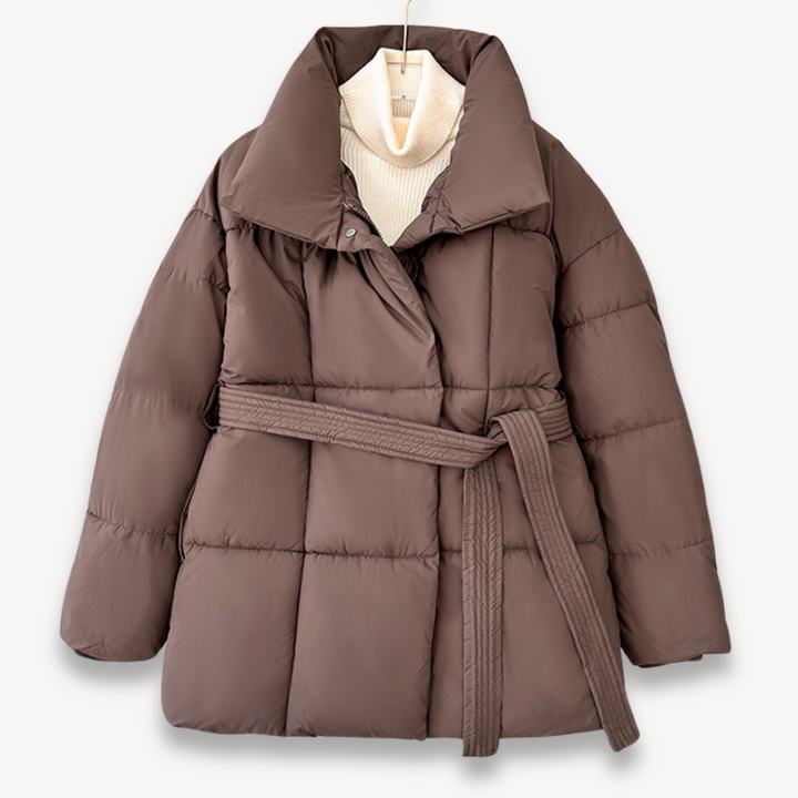 Women's Quilted High-Collar Puffer Jacket