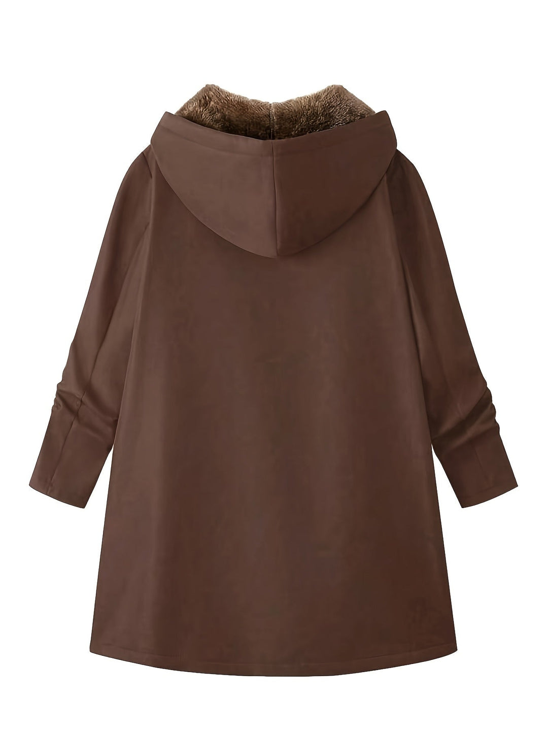 Women's Soft-Lined Hooded Longline Coat