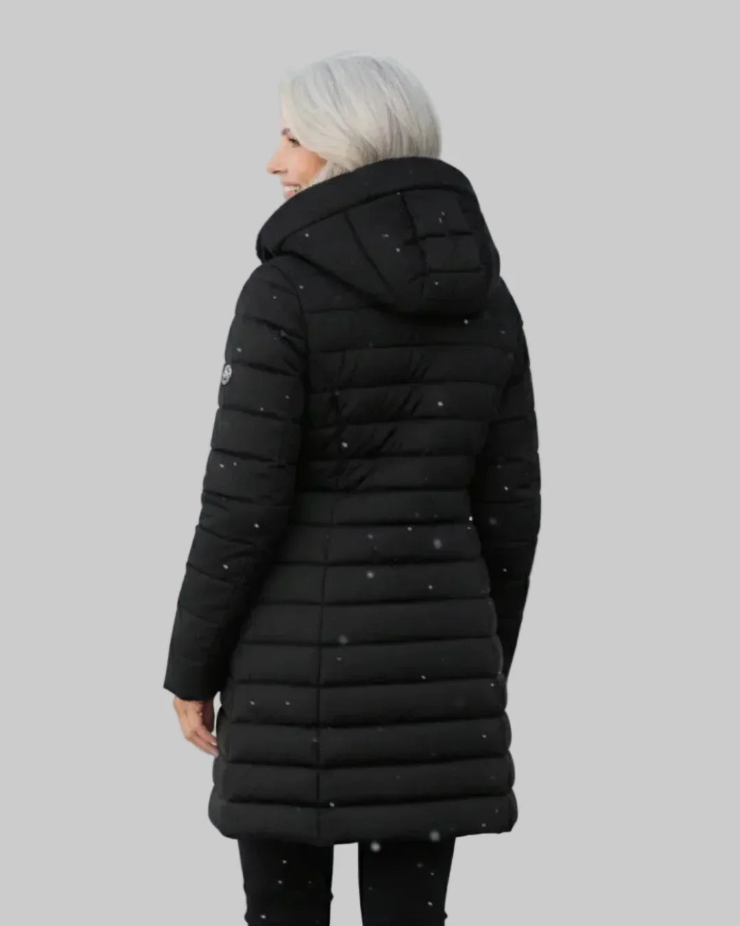 Hooded Quilted Padded Winter Coat