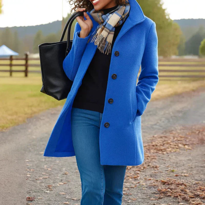 Women's Tailored Single-Breasted Coat