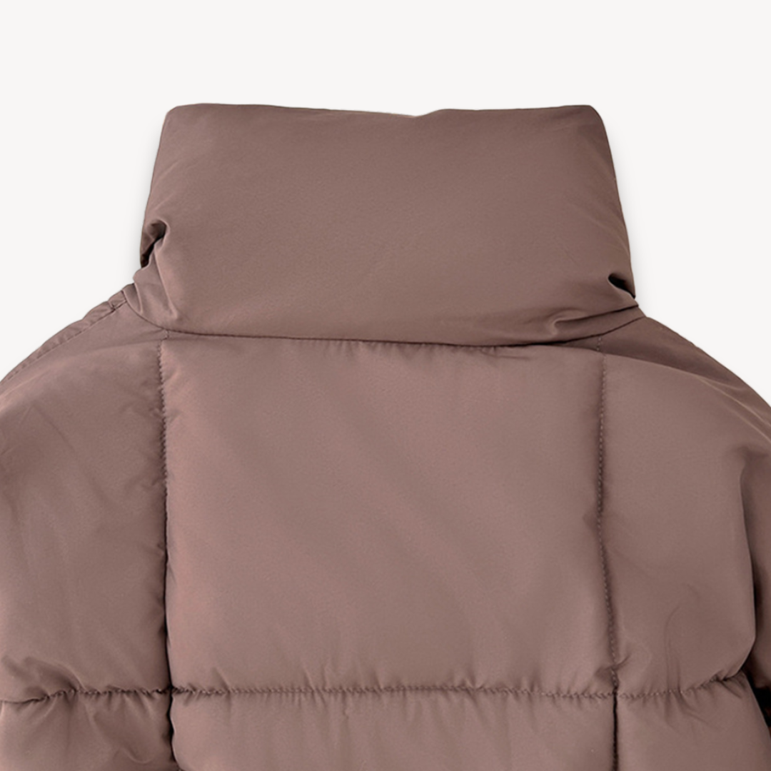 Women's Quilted High-Collar Puffer Jacket