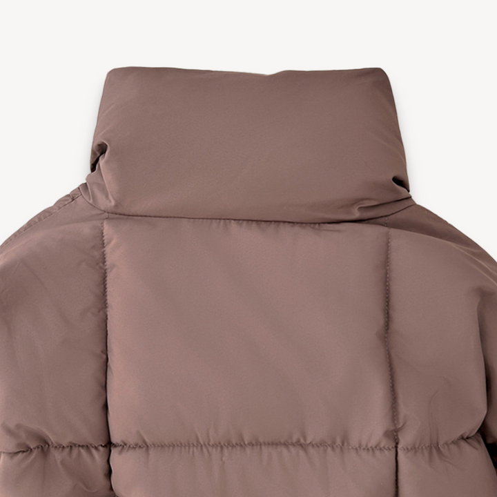 Women's Quilted High-Collar Puffer Jacket