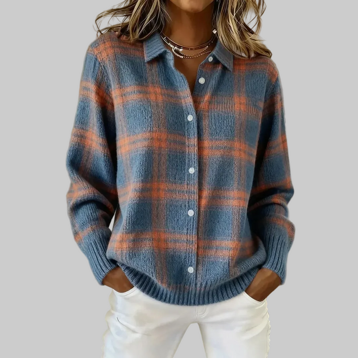 Heritage Check Cardigan