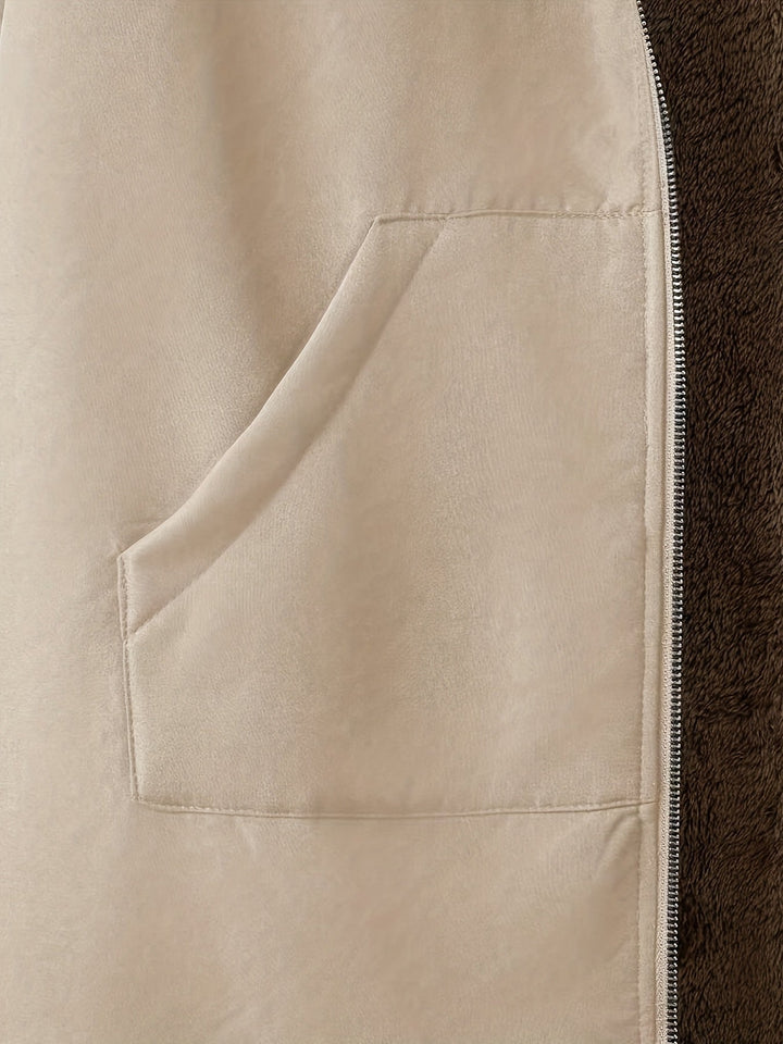 Women's Soft-Lined Hooded Longline Coat