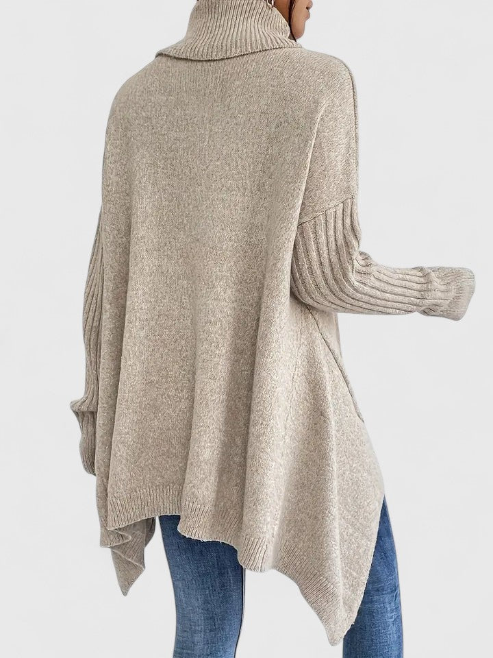 Women's Soft Turtleneck Knit Jumper