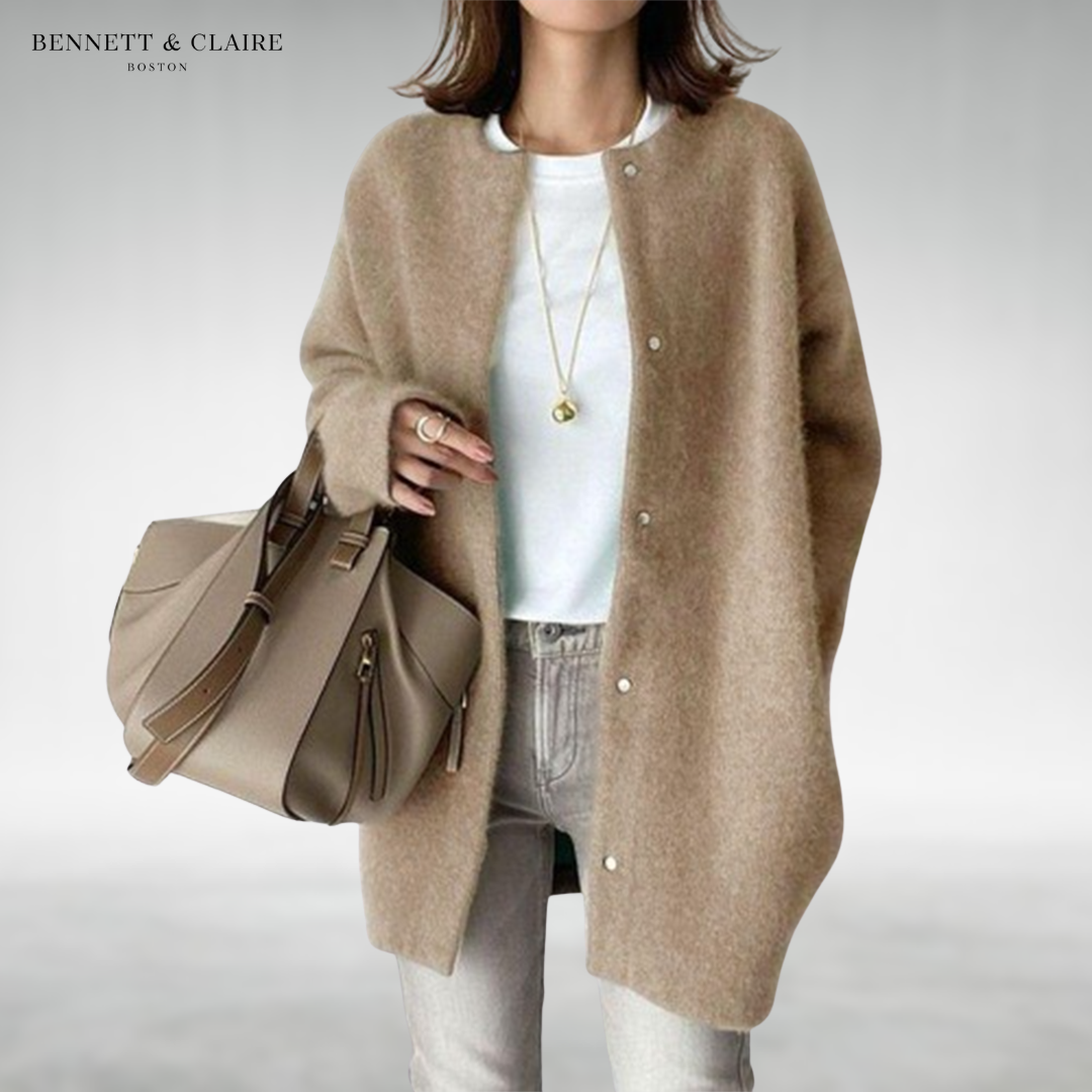 Women's Soft Knit Everyday Cardigan - Khaki