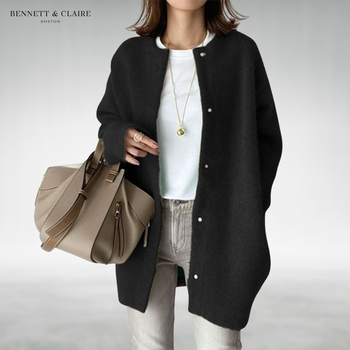 Women's Soft Knit Everyday Cardigan - Black