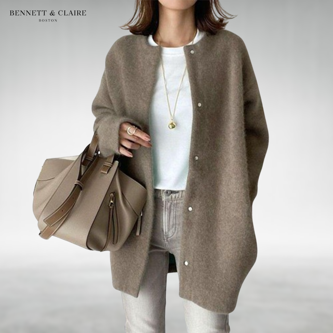 Women's Soft Knit Everyday Cardigan - Camel