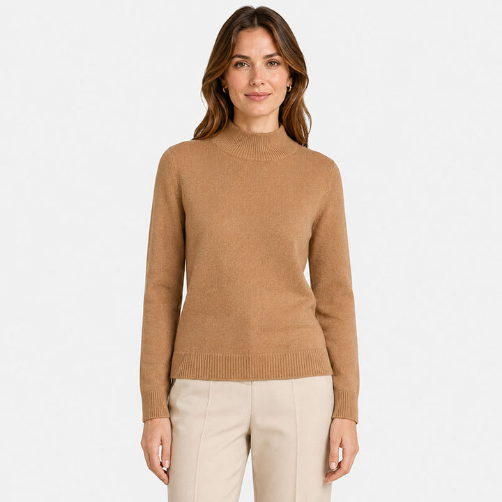 Beatrice Mock-Neck Jumper