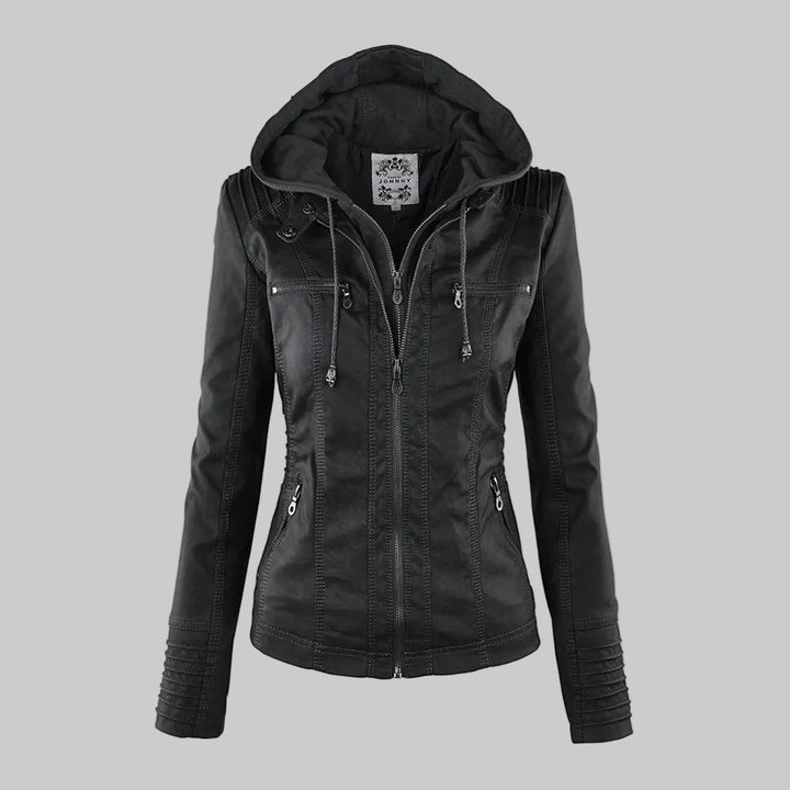 Hooded Moto Jacket