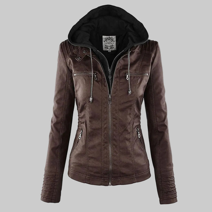 Hooded Moto Jacket
