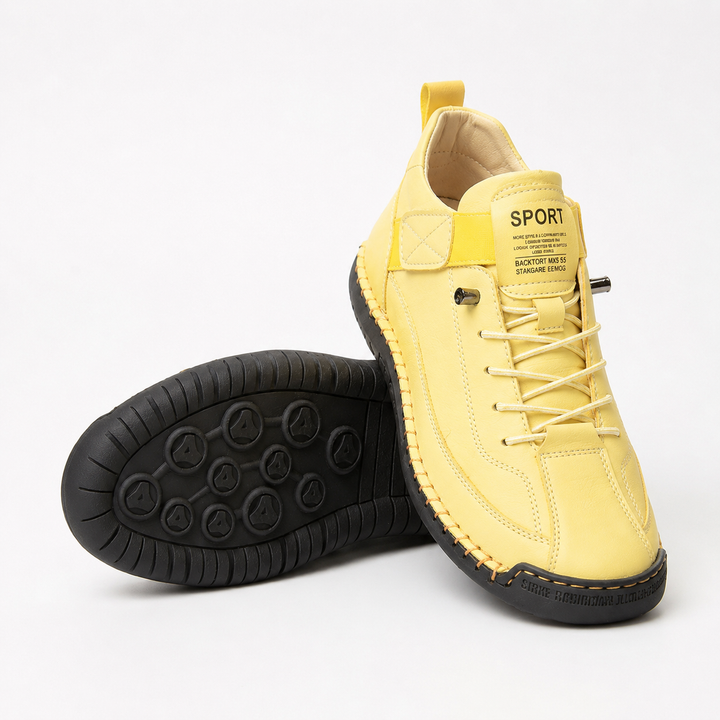 Unisex Cushioned Slip-On Trainers with Wide Toe Box