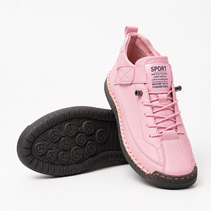 Unisex Cushioned Slip-On Trainers with Wide Toe Box