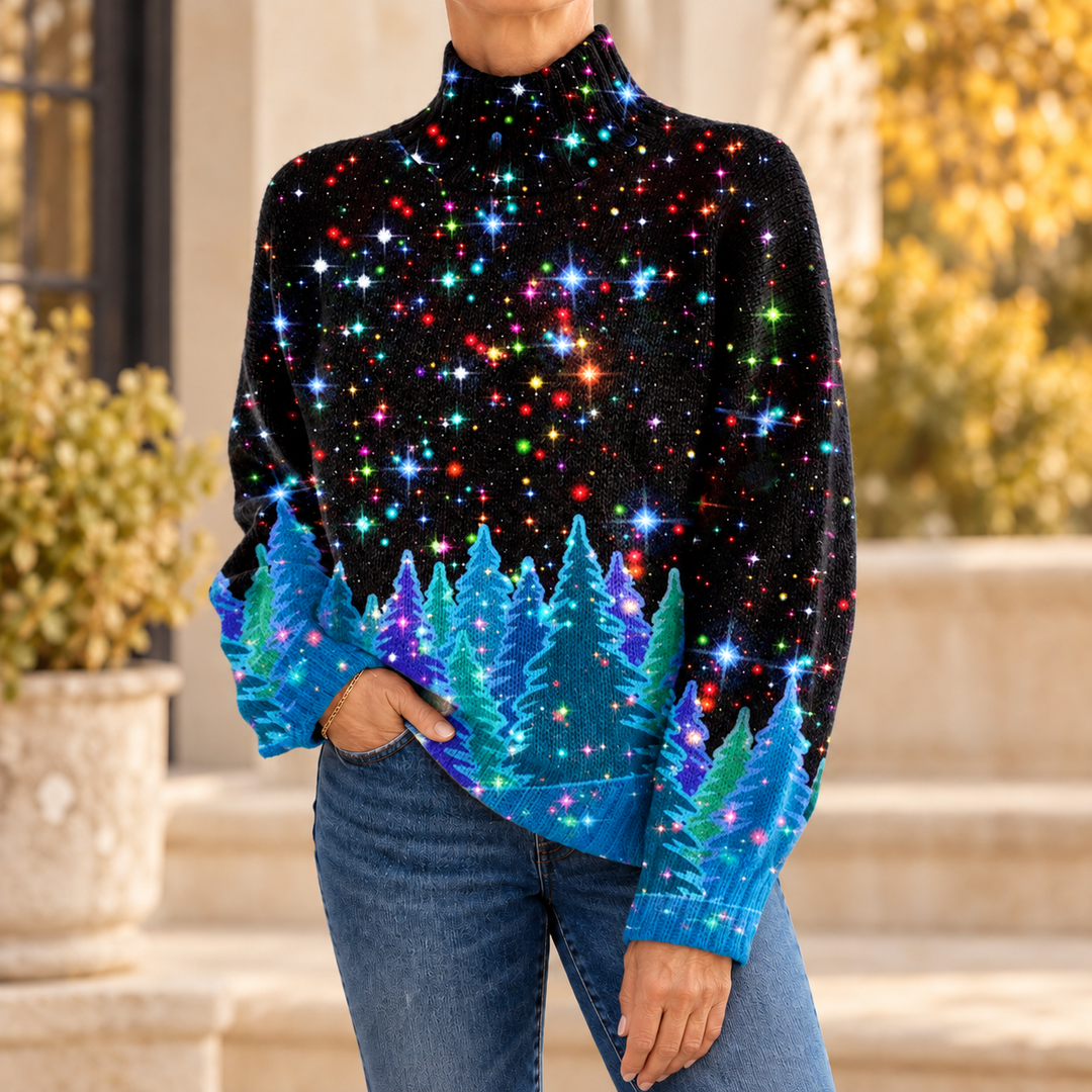 Women's Soft Knit Relaxed Turtleneck Jumper
