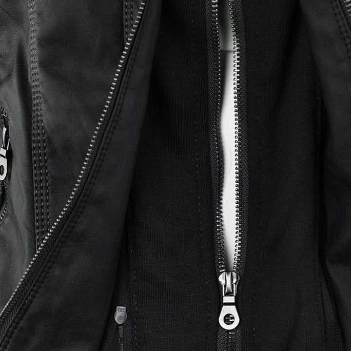 Hooded Moto Jacket
