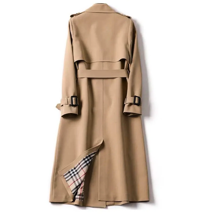 Women's Belted Lined Trench Coat