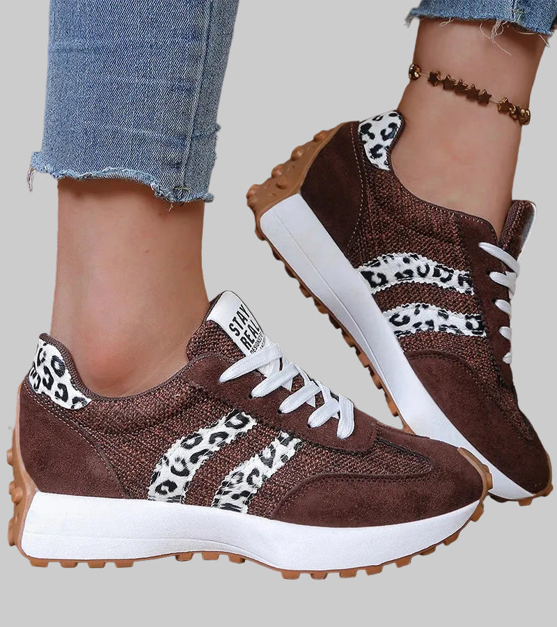 Platform Sneakers with Cushioned Sole