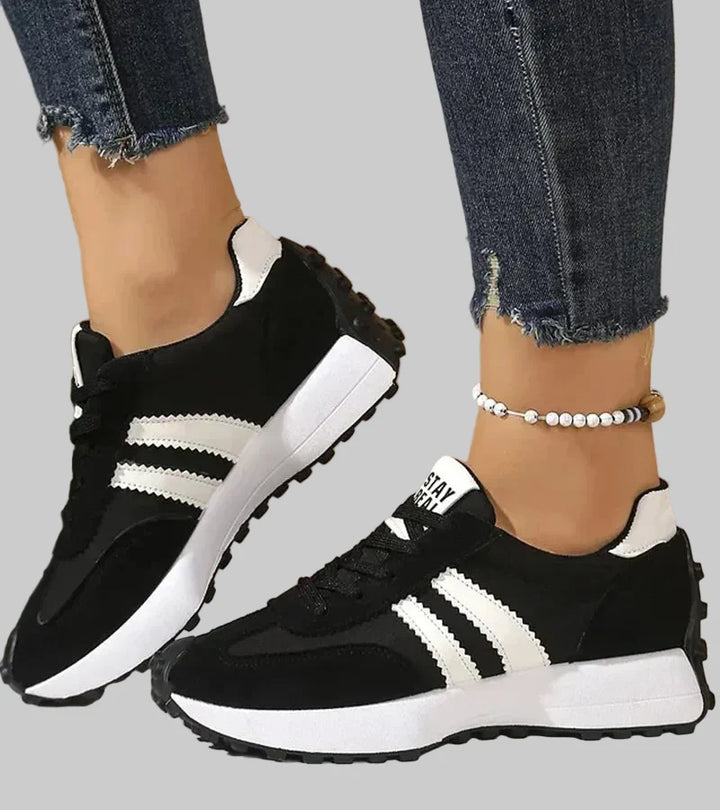Platform Sneakers with Cushioned Sole