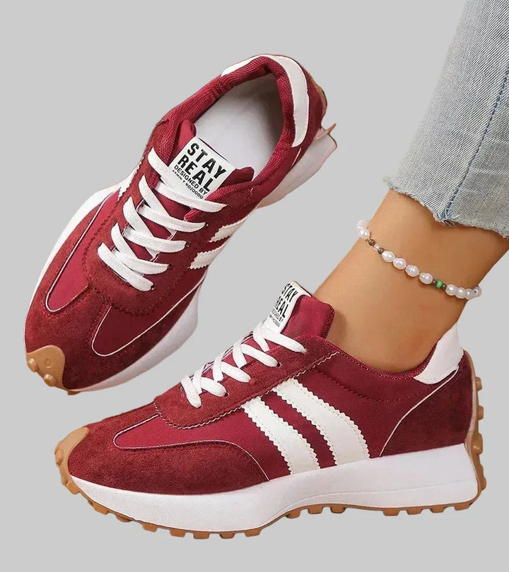 Platform Sneakers with Cushioned Sole