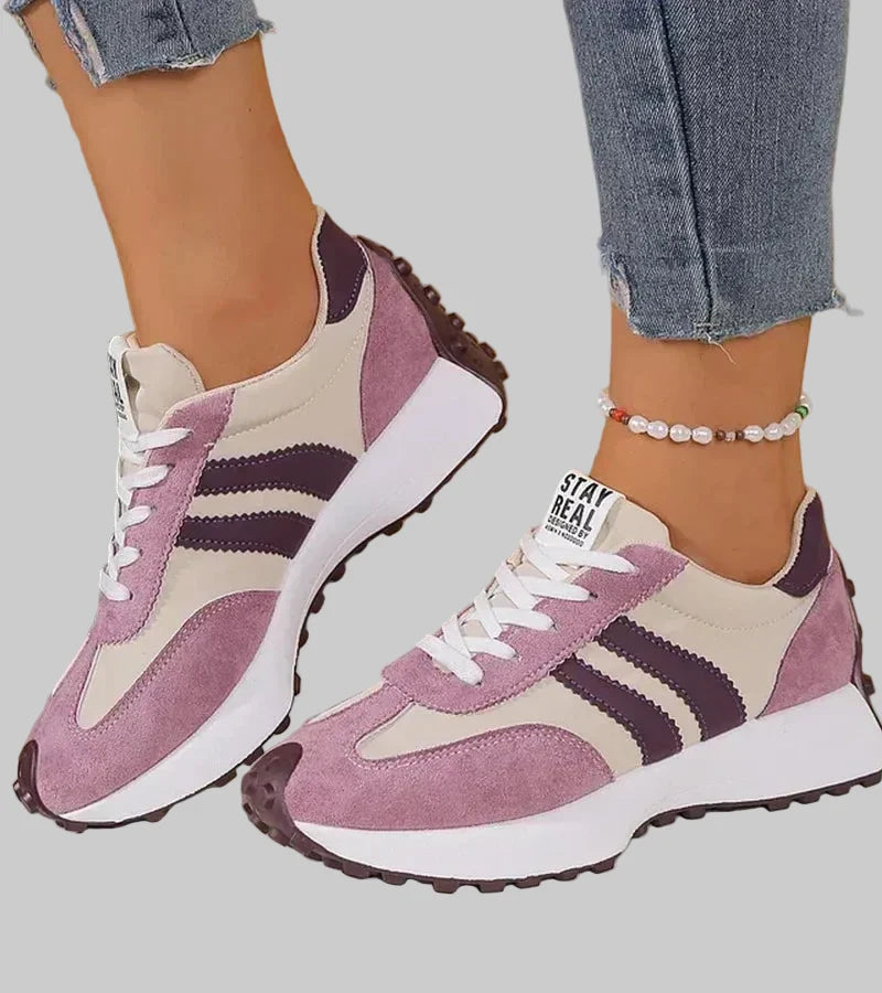 Platform Sneakers with Cushioned Sole