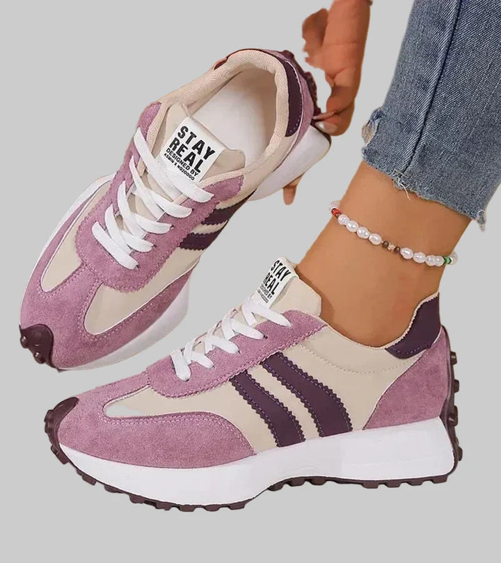 Platform Sneakers with Cushioned Sole