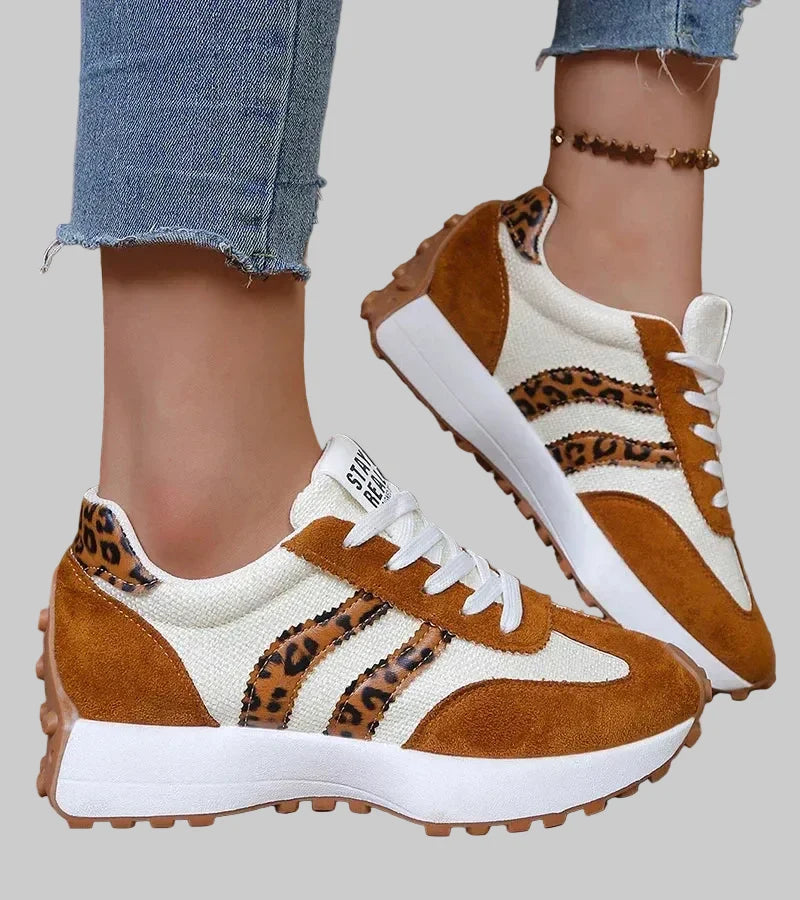 Platform Sneakers with Cushioned Sole