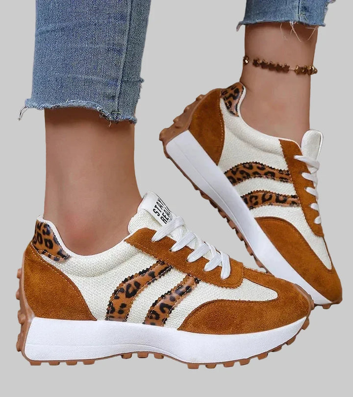 Platform Sneakers with Cushioned Sole