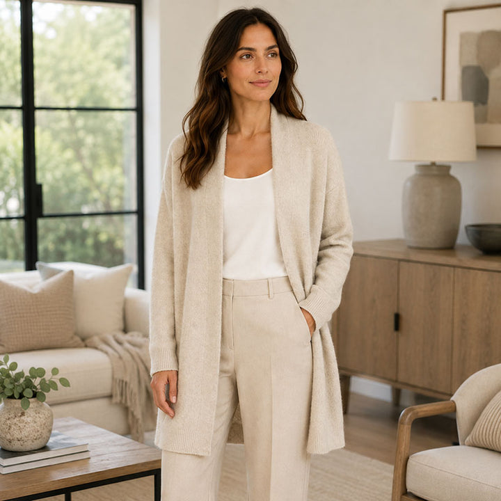 Eleanor Open-Front Cardigan