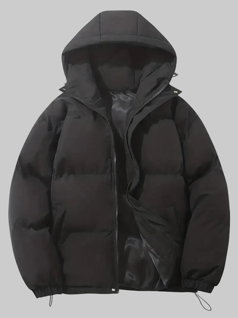Hooded Puffer Winter Jacket