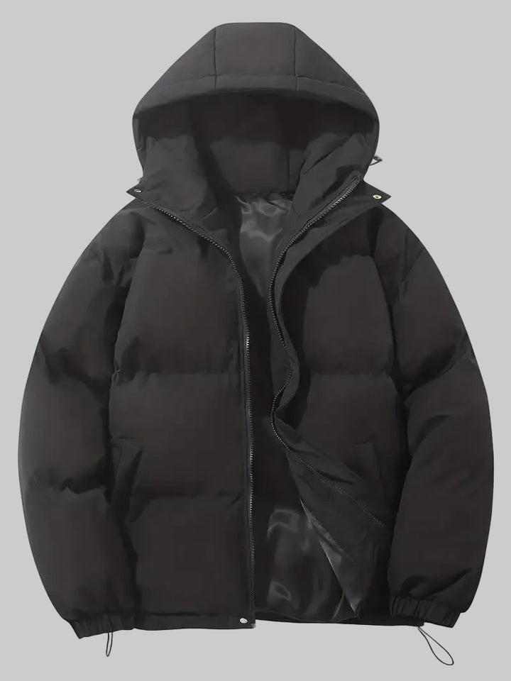 Hooded Puffer Winter Jacket
