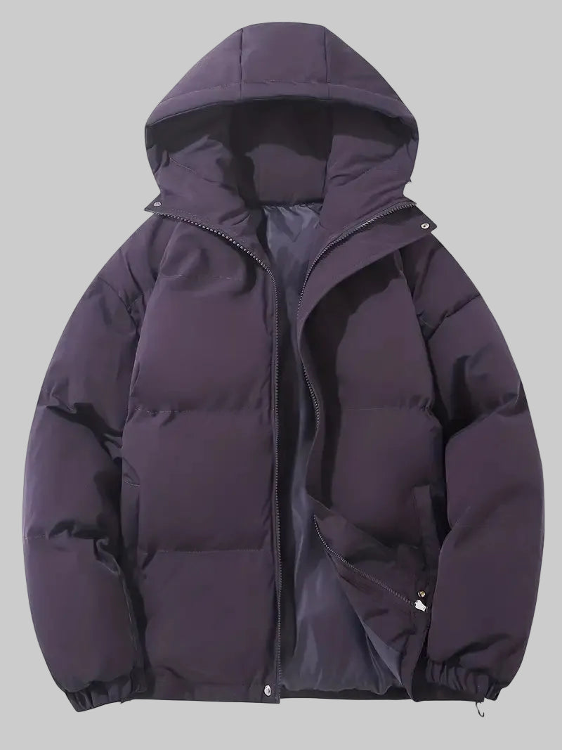 Hooded Puffer Winter Jacket