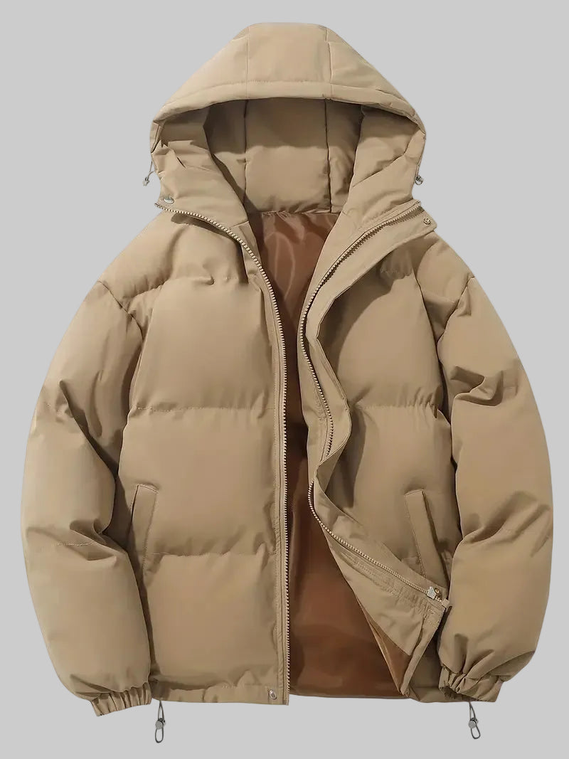 Hooded Puffer Winter Jacket