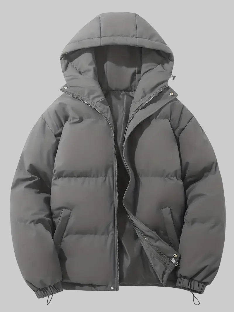 Hooded Puffer Winter Jacket