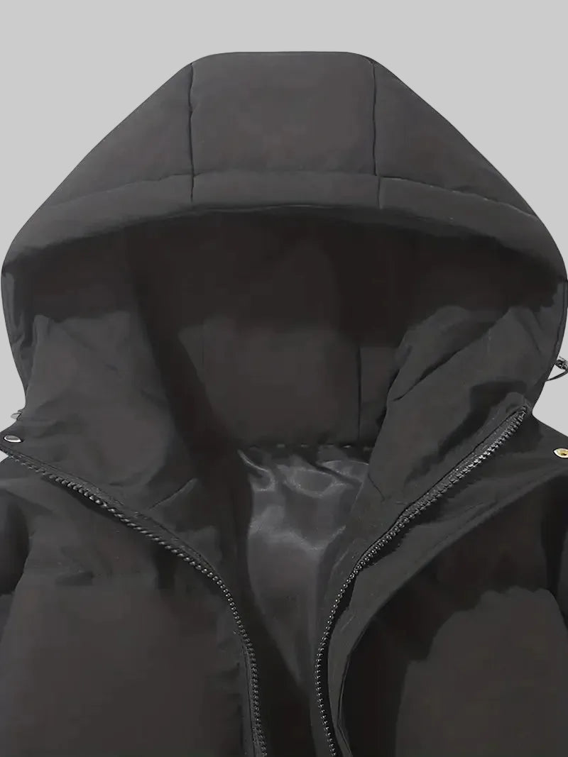 Hooded Puffer Winter Jacket