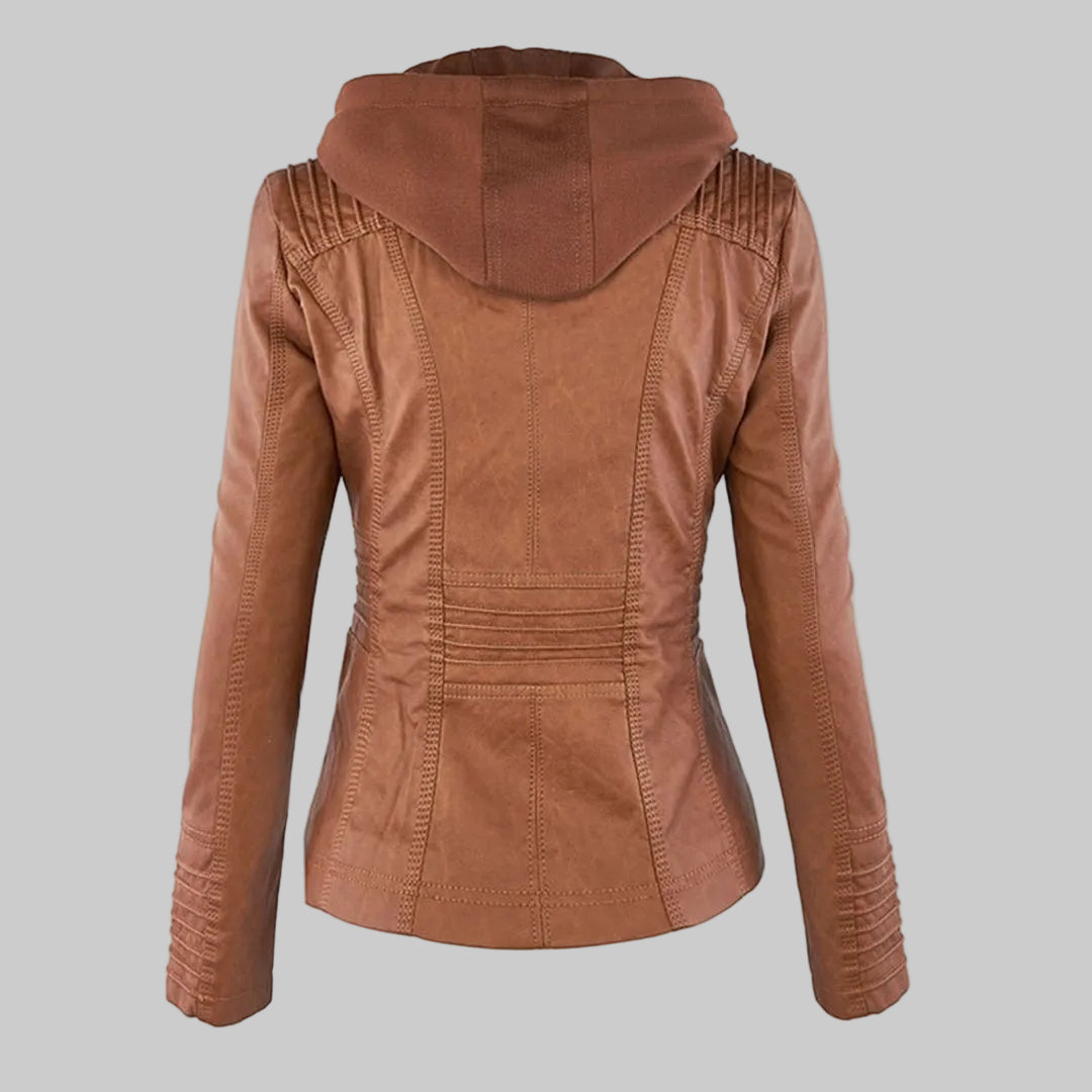 Hooded Moto Jacket
